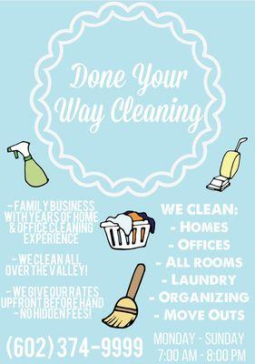 Done Your Way Cleaning