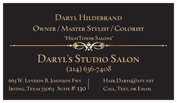Daryl's business card