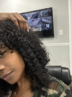 That curl pattern tho