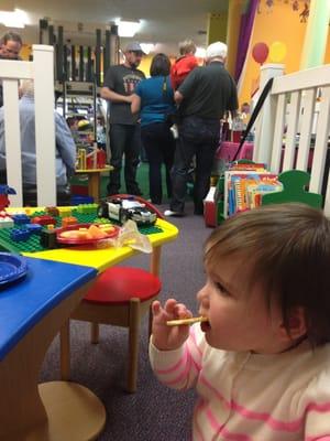 Two-year old birthday party at My Lil Playace.