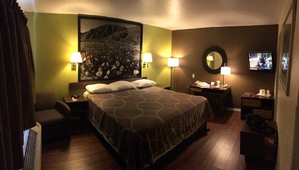 Recently upgraded room! It was very nice.