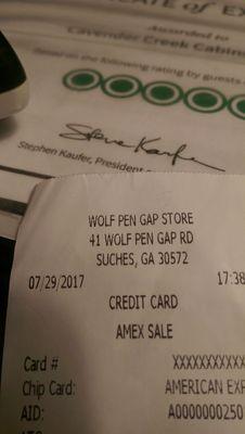 Wolf Pen Gap Store