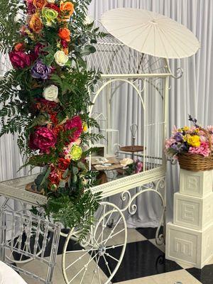 Flower Cart by I Inspire Designs