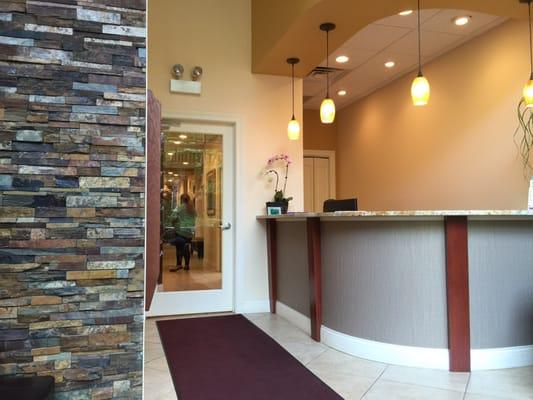 Dr Sadri's reception area, really nice!