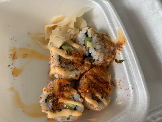 Spicy salmon roll