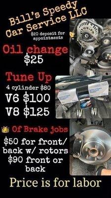 Bill's Speedy Car Service