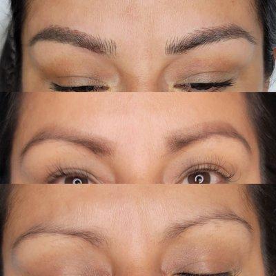 Listos para su arreglo de cejas