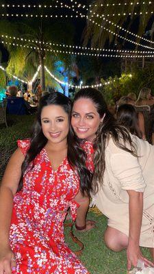 The garden with live music