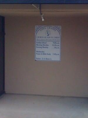 Love Chapel Church of God In Christ