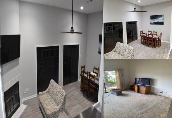 update to this dining area