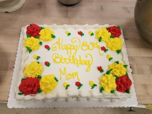 Custom decorated cakes!