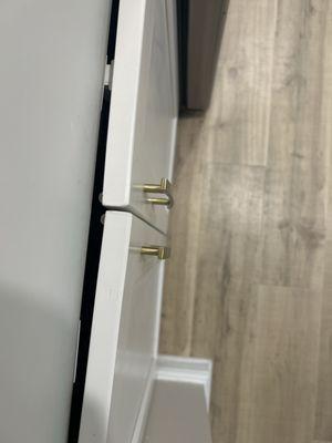 Cabinets don't close properly