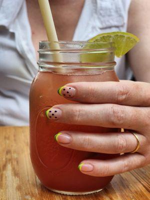 Watermelon nails!
