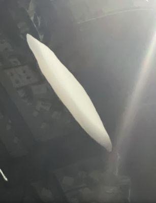 Now the tear is double in size, and the company won't do anything about it