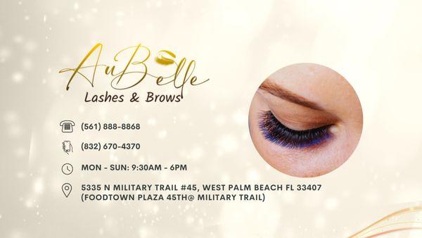 Au Belle Lashes & Brows