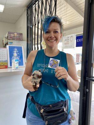 Clean bill of health and a sticker :)