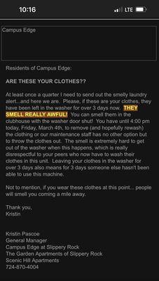 Towers & Campus Heights Rentals