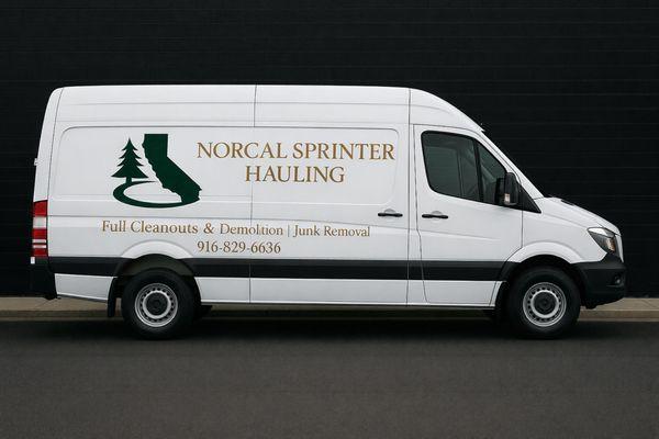 NorCal Sprinter Hauling
