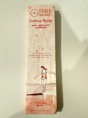 Dark chocolate berry bar