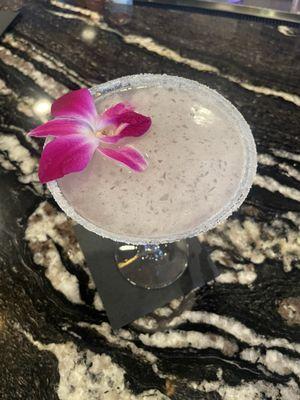 Lavender lemon drop martini