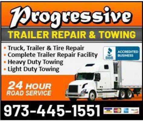 progressive trailer repair