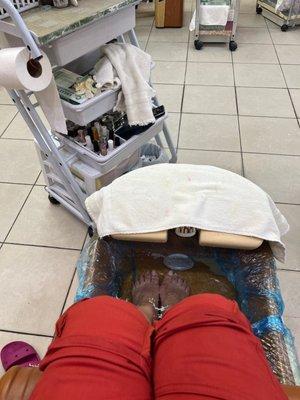 Spa pedicure