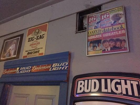 Celebrating the anniversary of The Beatles invasion.