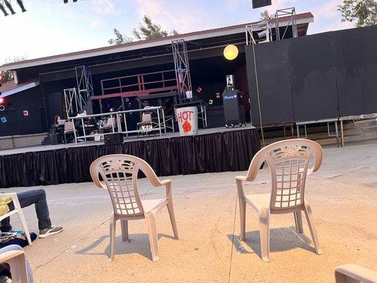 Kit Carson Amphitheater stage.