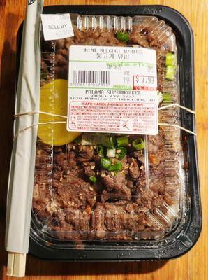 Mini Bulgogi Bento ($7.99)