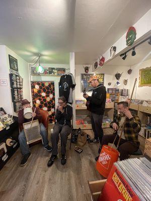 In store performance from members of the CA Honeydrops and HowellDevine