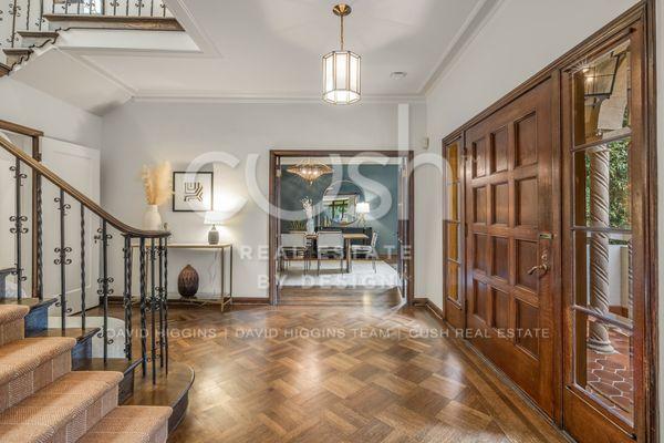 Foyer at an estate in Crocker Highlands.
