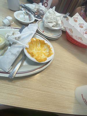 Ate and left no crumbs