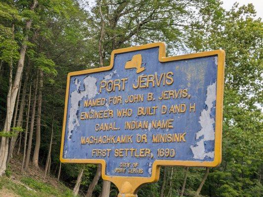 Port Jervis Historical Marker