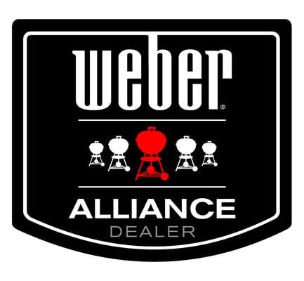 We are a Weber Alliance Dealer!