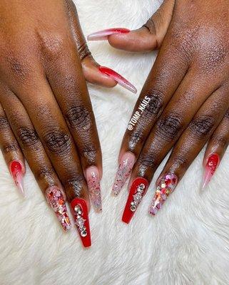 Full set acrylic col by Tom