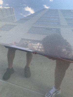 Worst parking area ever! Parked for an hour, then found a dent in the car. Never again