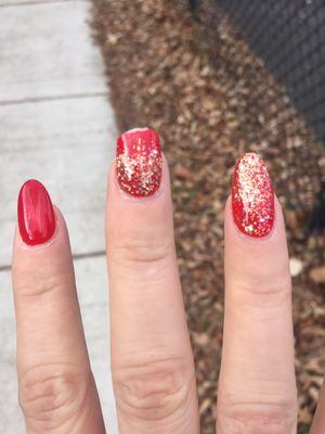 My nail before the "fix"