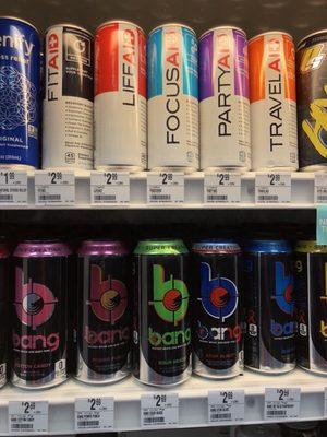 FitAid and Bang drinks are bomb!