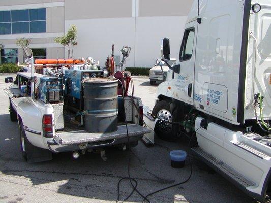 Bio Fuel Leak! We call it Chicken Grease!