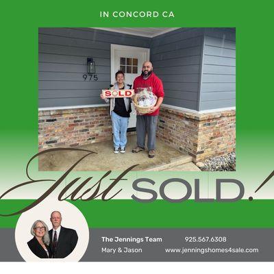 Our latest transaction. Amazing buyers to work with!