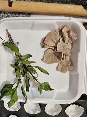 Tiny amount of meat for the pho, all small pieces too