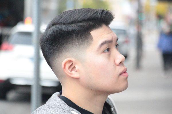 Fade done at GVIII Barbershop