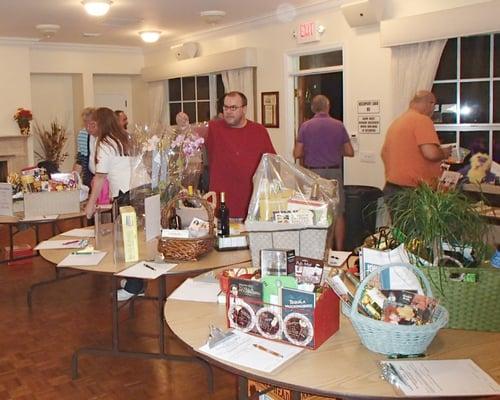 Silent Auction inside the historic Richardson House