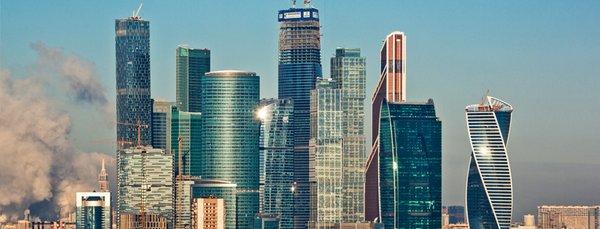 The new Moscow City center