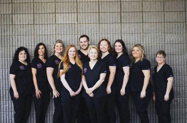 Dr. Vaughn and her staff.