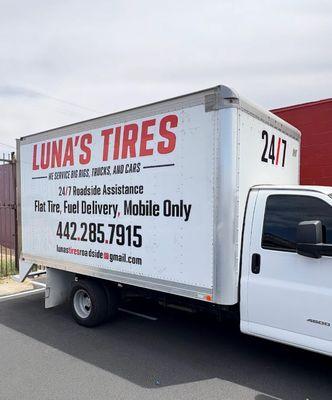 Large vehicle decals