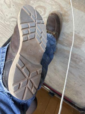 Replaced bottom of my boots comfortable feel brand new and ready for another 10,000 miles