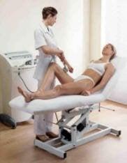 Client in a treatment