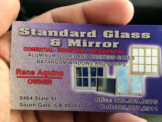 Standard Glass & Mirror