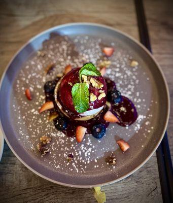 Almond and Date tart